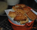 عکس مرحله 7 از دستور نان سوخاری عسلی