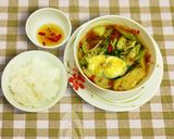 Hình bước làm 5 của món Canh chua nấu cá ba sa