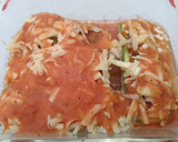 Foto del paso 9 de la receta: Calabacitas horneadas, rellenas de tocino y jamón