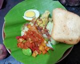 Foto langkah ke 4 dari resep Lontong Opor Ayam Semarang Komplit.