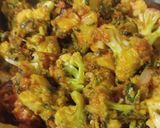 मिक्स्ड सब्ज़ी विद मेथी पालक के पराठे (mixed sabzi with methi palak paratha recipe in Hindi) रेसिपी चरण 8 फोटो