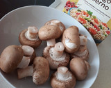 Foto del paso 1 de la receta: Setas sobre trigo tierno