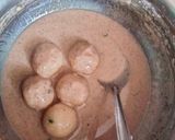 A picture of step 4 of Singhade ke atte ki kadhi.