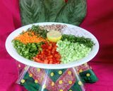 A picture of step 1 of Chilled Boiled Peanuts Vegetables Salad.