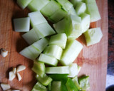 Foto del paso 1 de la receta: Gazpacho de pepino al aroma de poleo menta