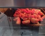Foto del paso 4 de la receta: Mozzarella (pulpetta) de leche de búfala sobre colchón de verduras