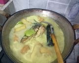 Foto langkah ke 2 dari resep Kepala ikan patin dan tahu bumbu kuning.