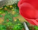 A picture of step 6 of Drumstick leaves Soup.