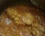 A picture of step 3 of Chicken Aloo Salan.