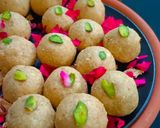 A picture of step 10 of Oats and Fox Nuts Laddus (Energy Balls).