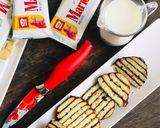 A picture of step 7 of Instant Marie biscuit Cake.