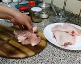 Foto del paso 1 de la receta: Pollo broaster crujiente 😋👌