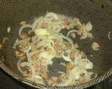 A picture of step 8 of Spaghetti with Chicken and Cream.