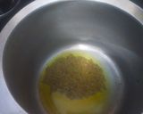 A picture of step 1 of Soya chunks mini rice.