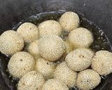 Foto langkah ke 9 dari resep Onde-onde Isi Kacang Merah.