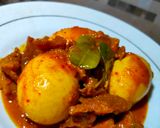 Foto langkah ke 11 dari resep Daging telor masak pedas.