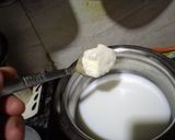 A picture of step 1 of Muesli Pudding.