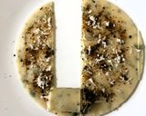 A picture of step 4 of Semolina Khandvi (Tiffin friendly).