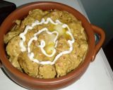 A picture of step 7 of Highway  style Chicken handi.