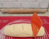 Krémtúrós-virslis kifli (sütőporos) 🥐 recept fázis 2 fotója