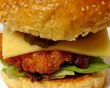 A picture of step 5 of Hot And Spicy Chicken Burger 🥰#Dinner.