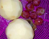 Foto langkah ke 1 dari resep Milky fruit punch praktis.