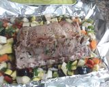 Foto del paso 3 de la receta: CARRE DE CERDO con verduras
