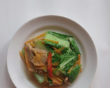 Foto langkah ke 3 dari resep Cah sawi saos tiram.
