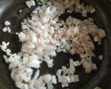 A picture of step 1 of Paneer Tava Pulao.