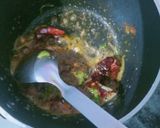 A picture of step 4 of Dhaba style tuvar daal.