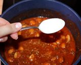 Húsos-gombás fusilli recept fázis 6 fotója
