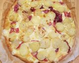 Une image de l'étape 4 de Tarte pomme de terre et reblochon.