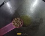 A picture of step 1 of Cornmeal Khichu / Makai Nu Khichyu.