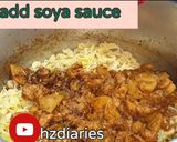 A picture of step 5 of Chicken sparoni.