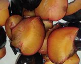 A picture of step 1 of Plum Juice 🍹.
