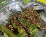 A picture of step 5 of Tali hui mirchein.
