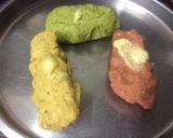 A picture of step 3 of Poori.