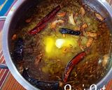 A picture of step 3 of Sarson Ka Saag.