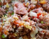รูปขั้นตอนการทำที่ 4 ของ ข้าวผัดแหนม