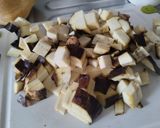 Foto del paso 1 de la receta: Wrap🌯🍆 de salteado de coliflor, berenjena y maíz🌽 tierno🥙🌯