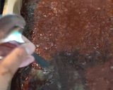 A picture of step 11 of Marmalade dark chocolate brownies - for Father's day.