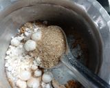 A picture of step 4 of Nuts semolina healthy nutrition/harira/drink.