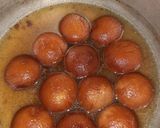 A picture of step 3 of Gulab jamun.