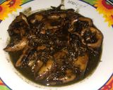 Foto langkah ke 4 dari resep Cumi masak hitam.