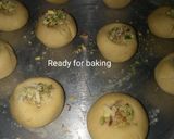 A picture of step 3 of Nankhatai cookies.