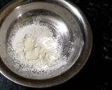 A picture of step 2 of Italian panner ravioli with pink sauce.