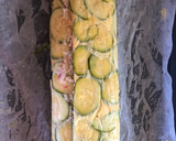 Foto del paso 15 de la receta: Brazo gitano de calabacín con Gambones y bocas de mar