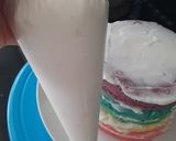 Foto langkah ke 8 dari resep Rainbow Cake Kukus Ny. Liem Super Lembuuut.