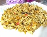 Foto del paso 8 de la receta: Pollo mechado con champiñones y zanahoria