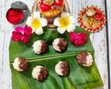 A picture of step 8 of Fireless Mawa Chocolate Modak.